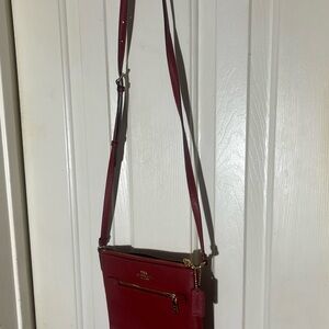 Coach Red Crossbody like New